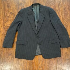 Dior Black Sport Coat with Notched Lapels